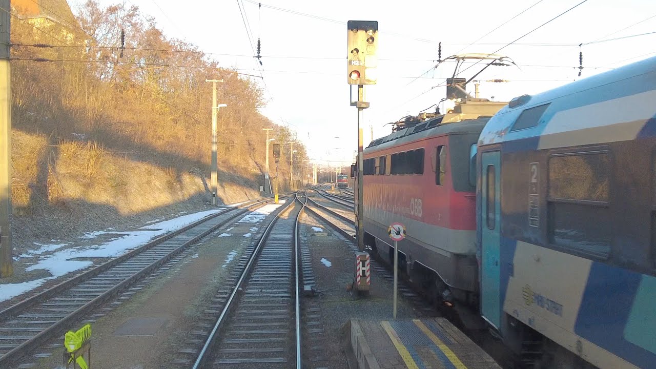 Führerstandsmitfahrt / Spielfeld Straß - Kapfenberg / Di.31.01.2023