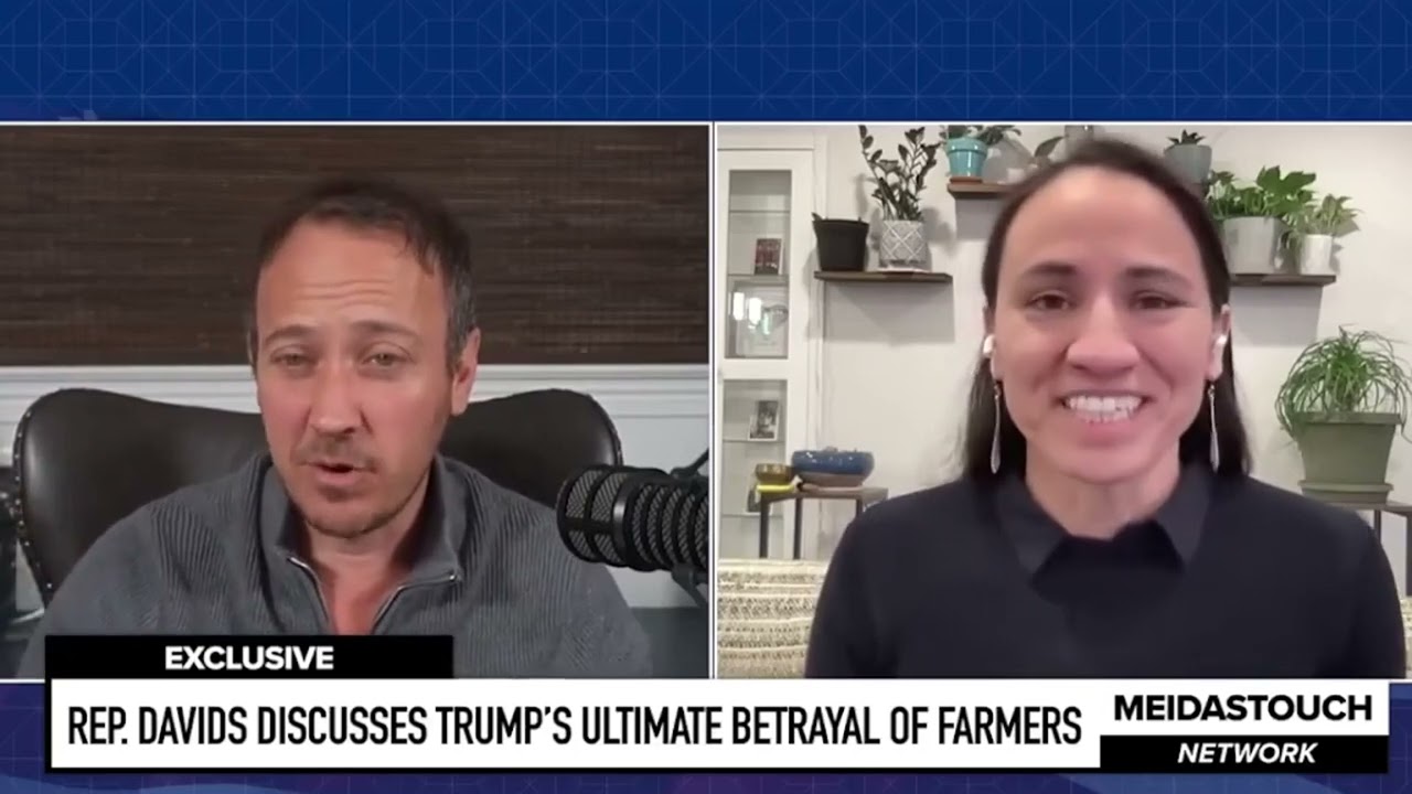MeidasTouch: Rep. Sharice Davids Discusses Betrayal of Farmers, Mid-Decade Redistricting