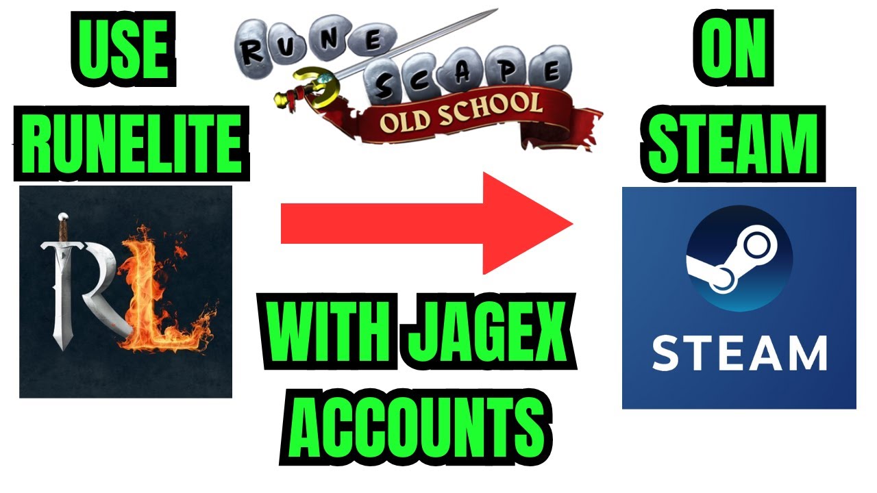 Как войти в Runelite в Steam с помощью аккаунта Jagex