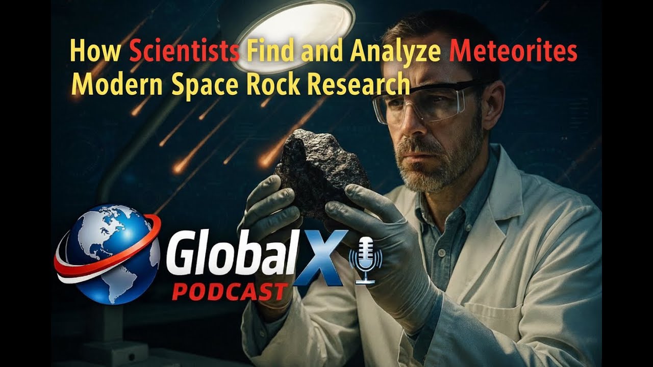 How Scientists Find and Analyze Meteorites | Modern Space Rock Research | GlobalX Podcast