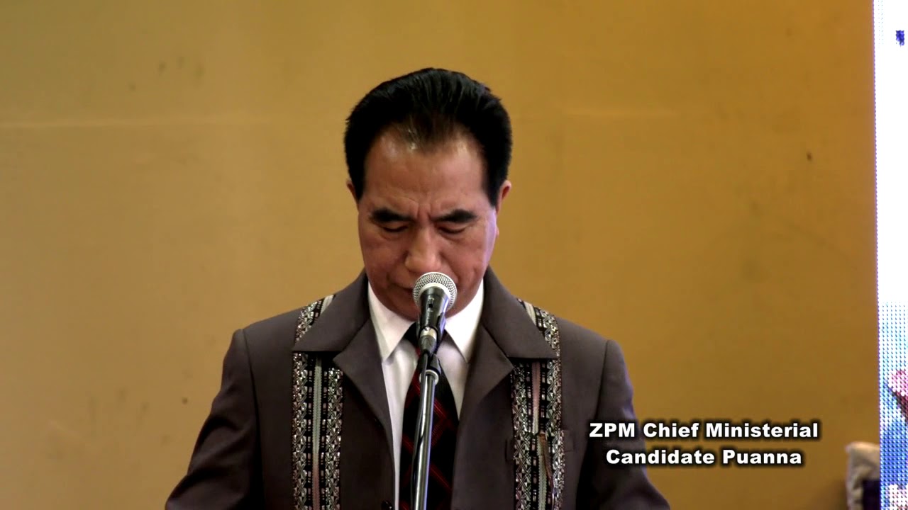 PU LALDUHOMA THUSAWI - ZPM CHIEF MINISTERIAL CANDIDATE PUANNI