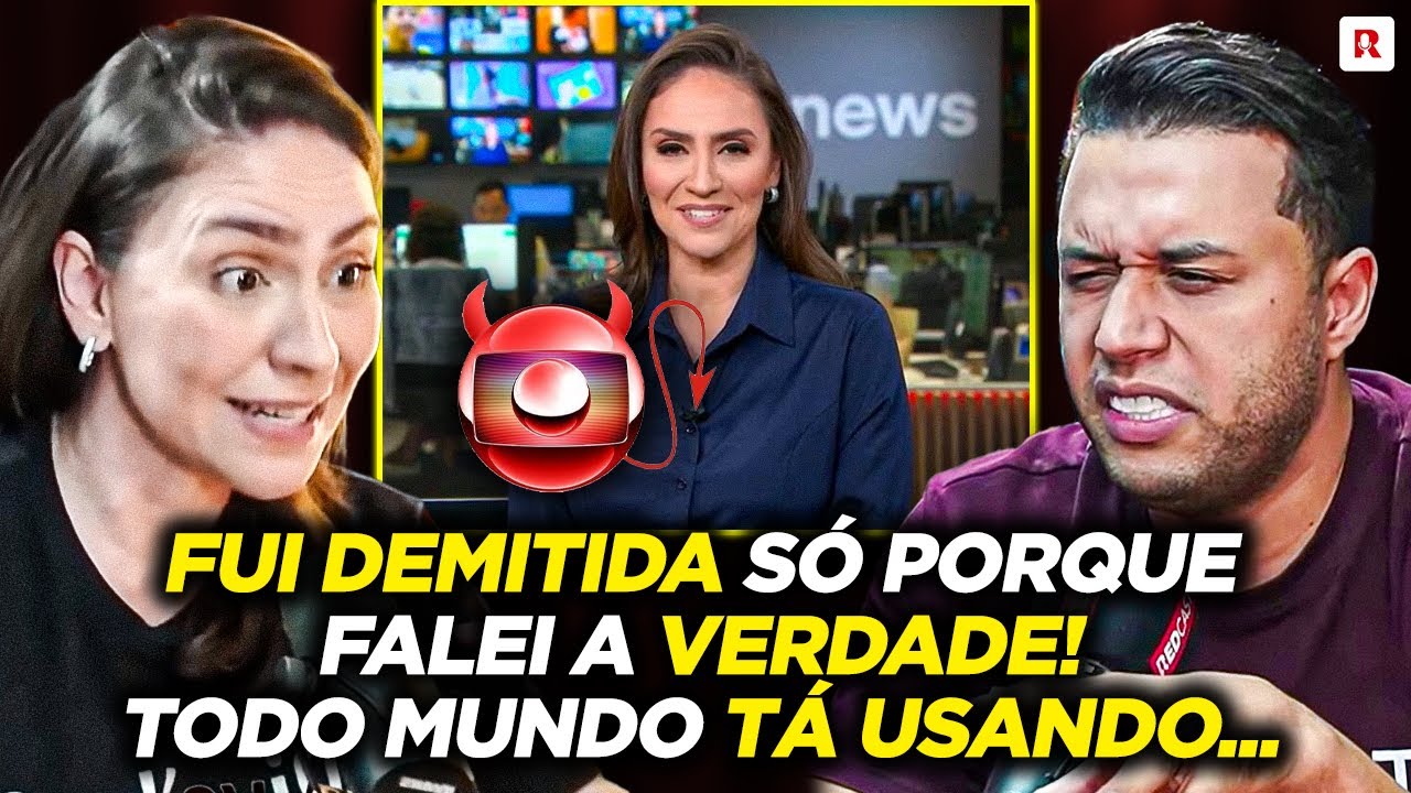 EX-GLOBAL REVELA SEGREDINHOS SUJOS DA GLOBO NEWS: TODO MUNDO USA TARJA PRETA