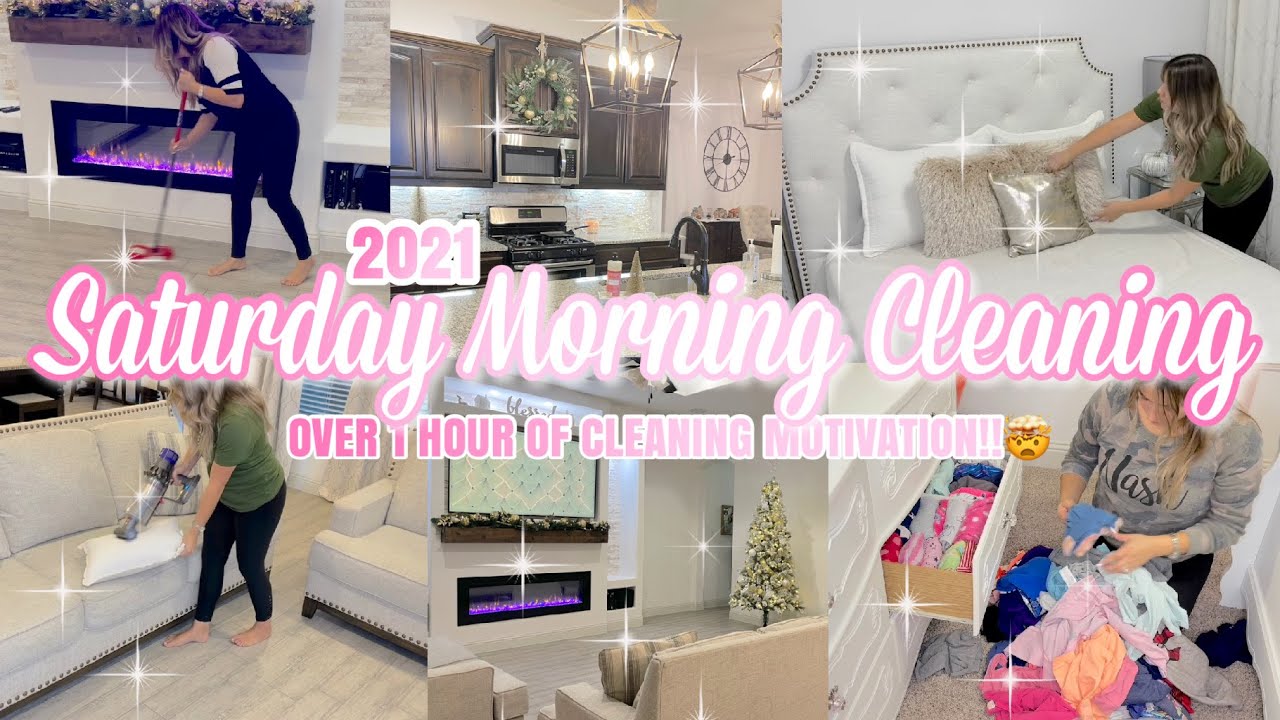 ✨NEW! CLEAN WITH ME! | SATURDAY CLEANING MOTIVATION | CLEANING MARATHON |
