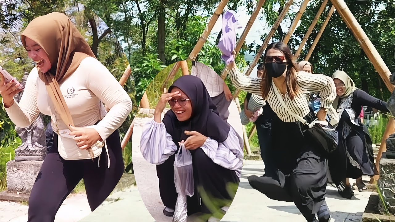Compilation of Girls' Version of Statue Pranks !! Just For Laughs Gags !! Living Statue Prank