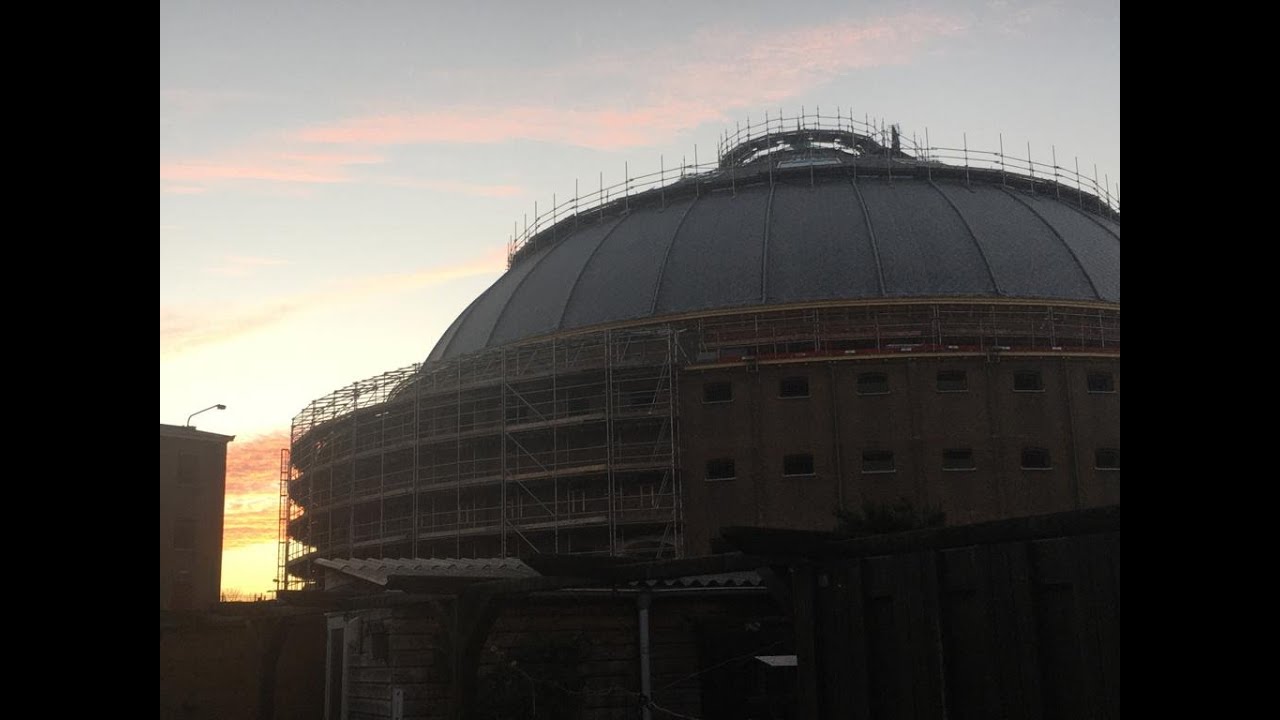 Deel 1 werkzaamheden in en om de koepel Haarlem 2020 sloopwerkzaamheden