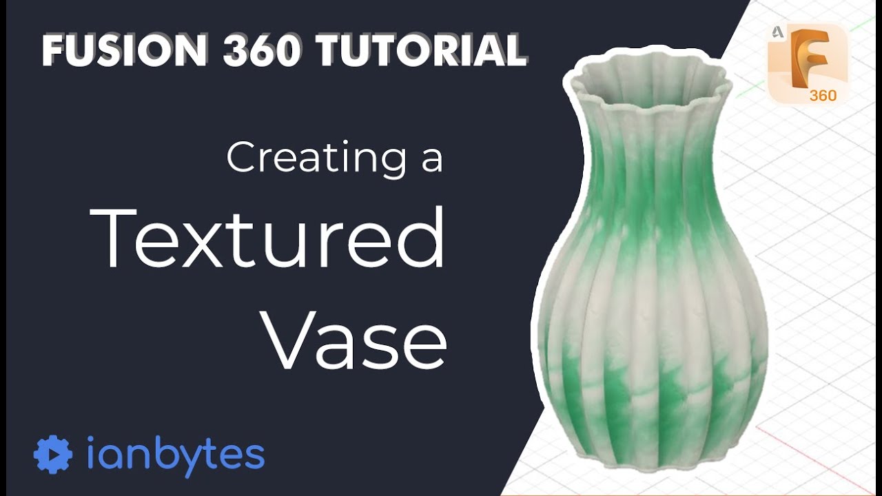 Fusion 360: Creating a Textured Vase