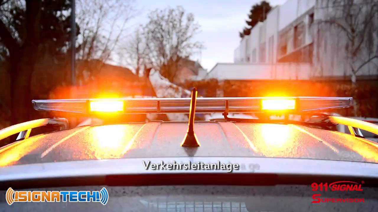 911Signal SUPERVISOR LED Balken Lightbar