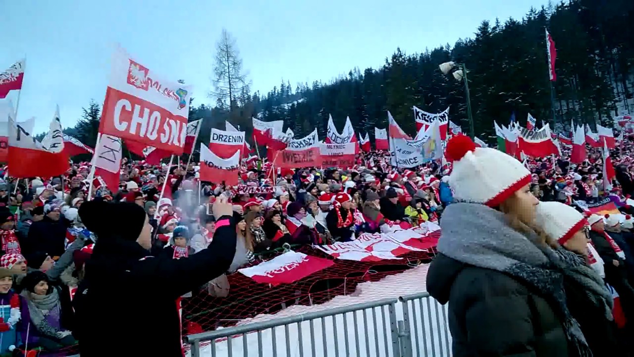 Skoki Narciarskie Zakopane 2017 - Zabawa kibiców