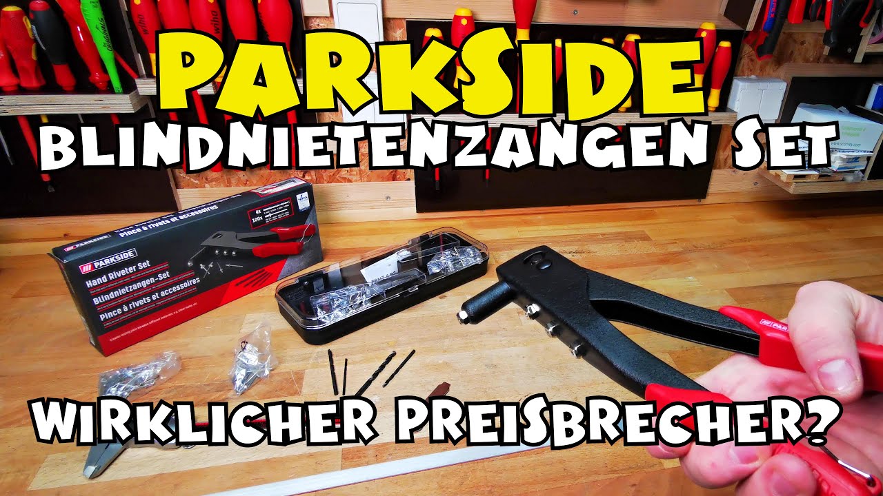 PARKSIDE® Blindnietenzangen Set PBNZ 4 B3