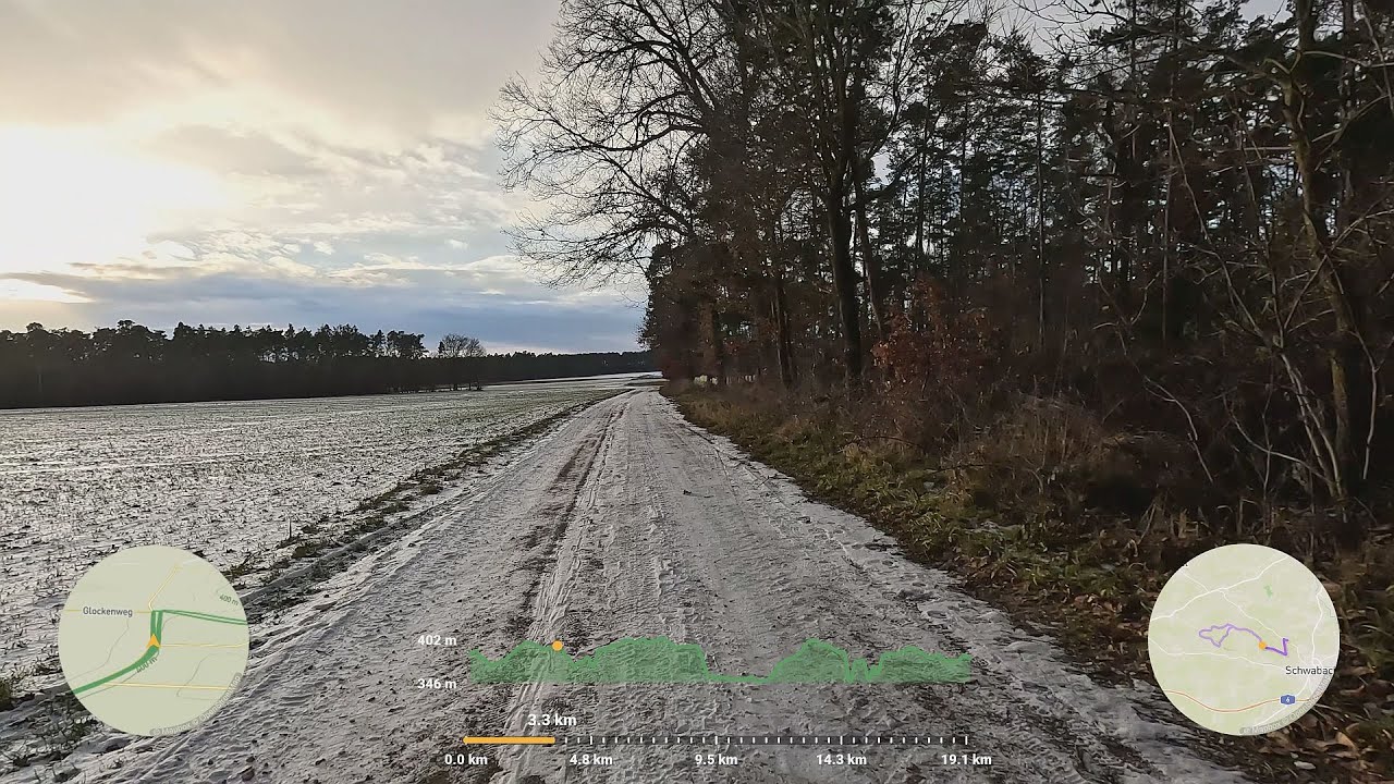 Erste Ausfahrt am 3. Januar 2026 im Schnee