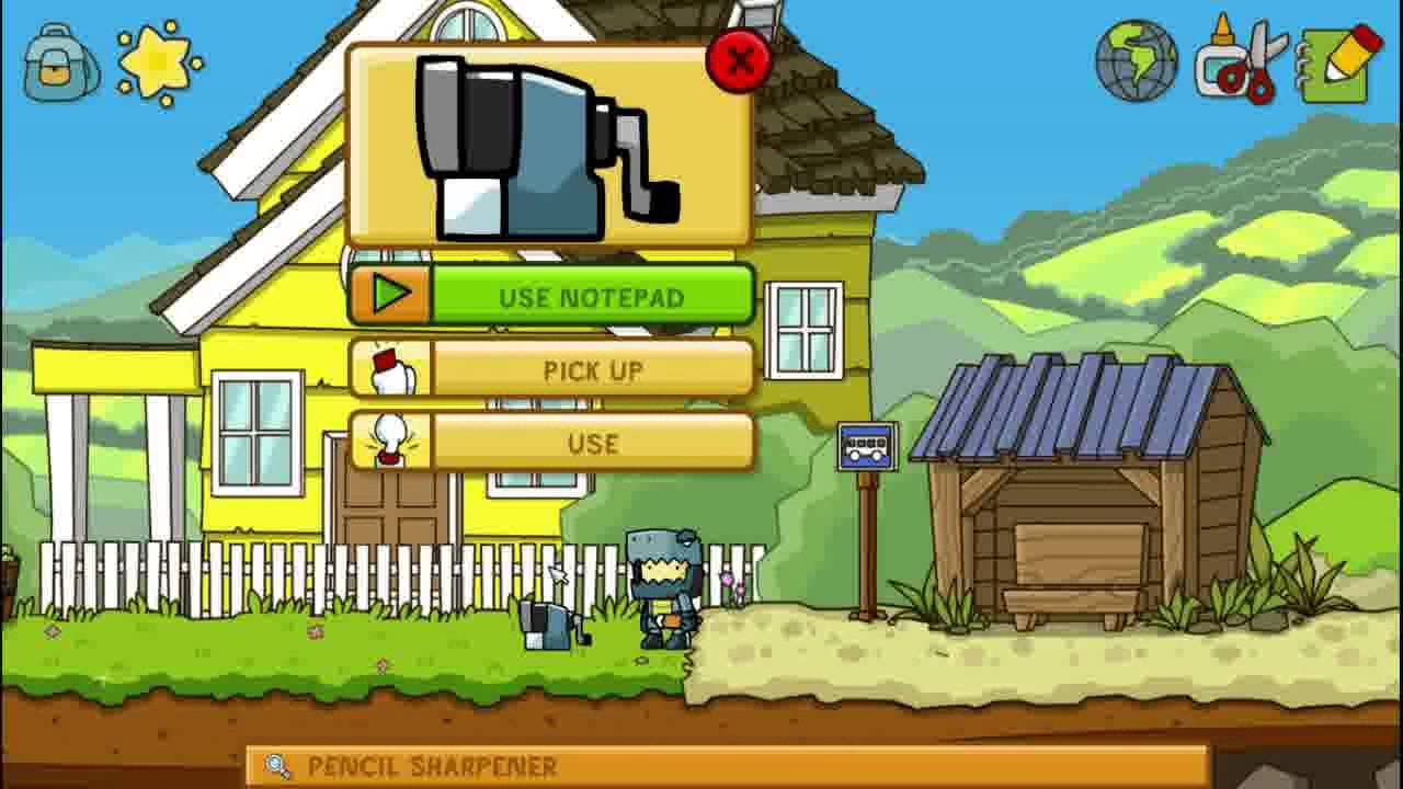 Scribblenauts Unlimited - Tech Object Shards