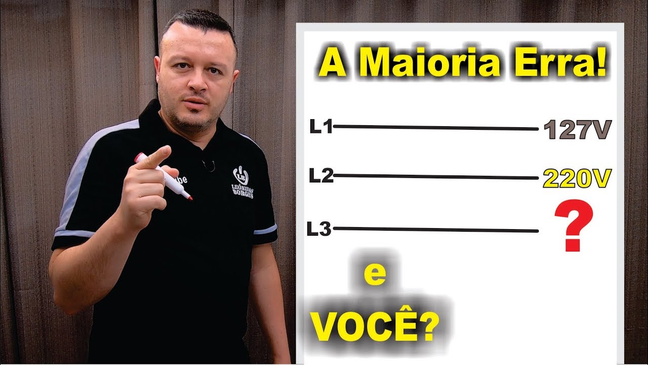 A Maioria dos Eletricistas Erram a Rela&ccedil;&atilde;o entre Tens&atilde;o de 127V 220V 380V. Voc&ecirc;, Sabe Corretamente?