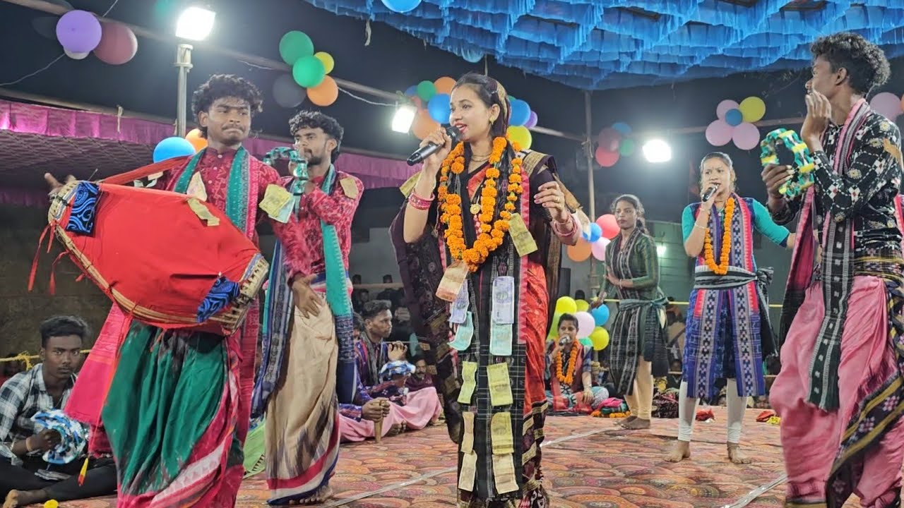सुनीता साहू -:- किया नन्दे किया नन्दे  प्रभूंक कीर्तनय चाली छी----। कीर्तन धारा -:- दूल्हापाली ।।