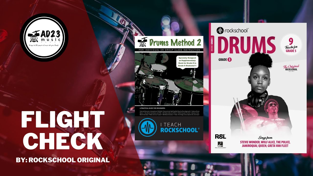 Flight Check | Rockschool Drums Grade 5 2024