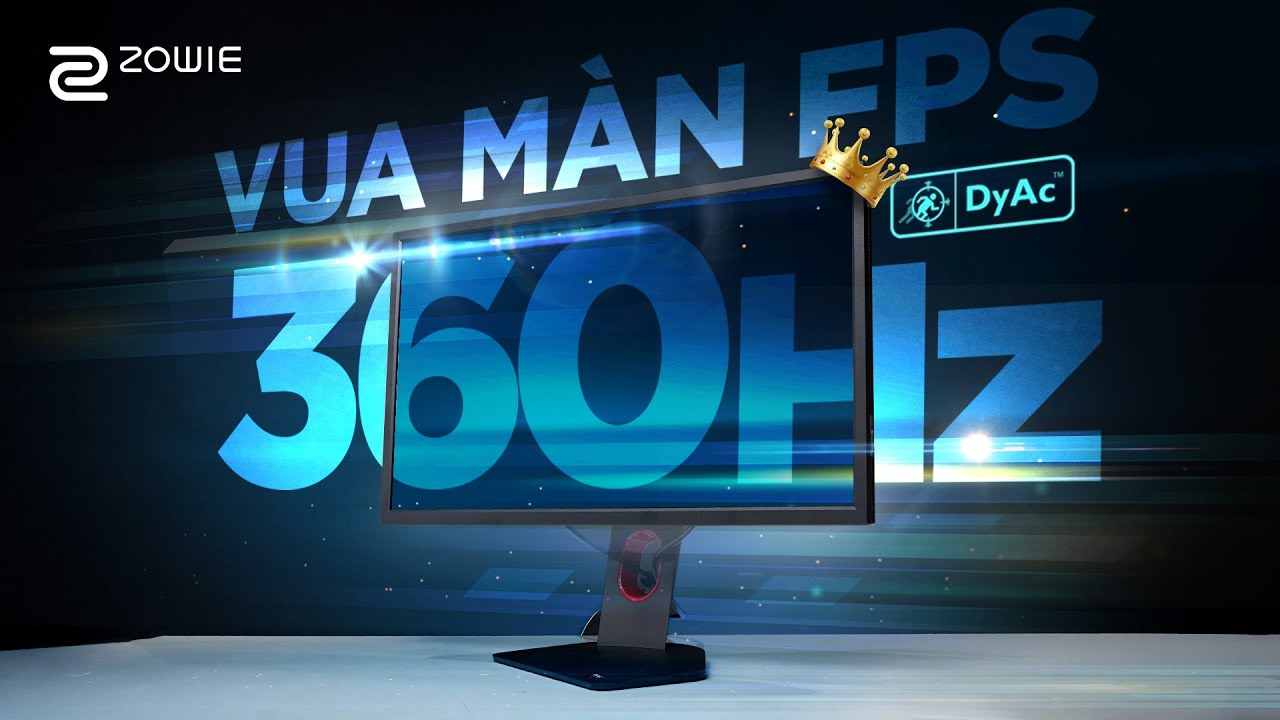 Tại sao BenQ Zowie XL2566K vẫn là vua màn hình FPS 360Hz?