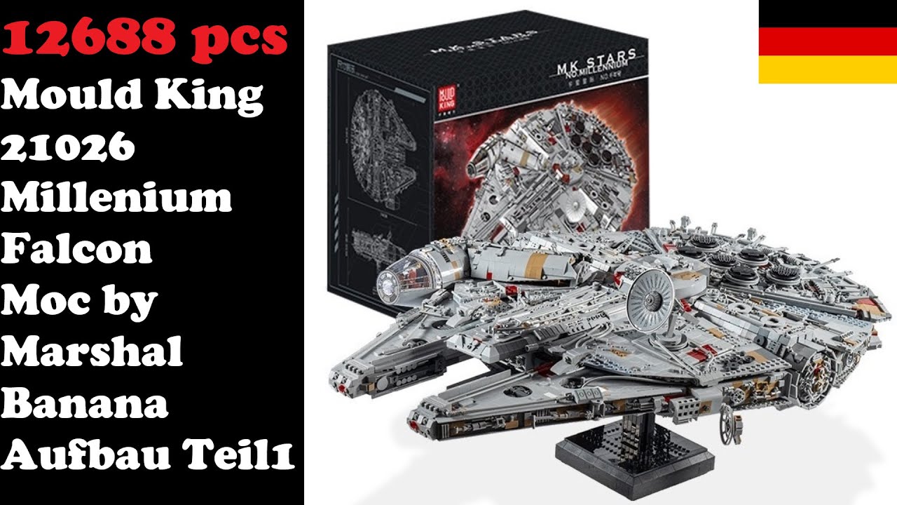 Mould King 21026 - Millenium Falcon - Aufbau Teil 1