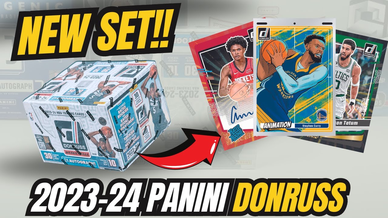 🔥TIME FOR RATED ROOKIES!🔥 Opening the NEW 2023-24 Panini Donruss Basketball Hobby Box!