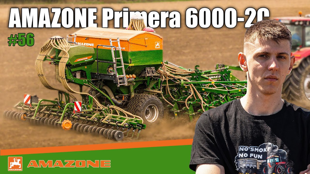 AGRO-Vlog #56, Sk&uacute;senosti po 2500ha, Sejačka AMAZONE Primera 6000-2C, PD Doln&aacute; Krup&aacute;