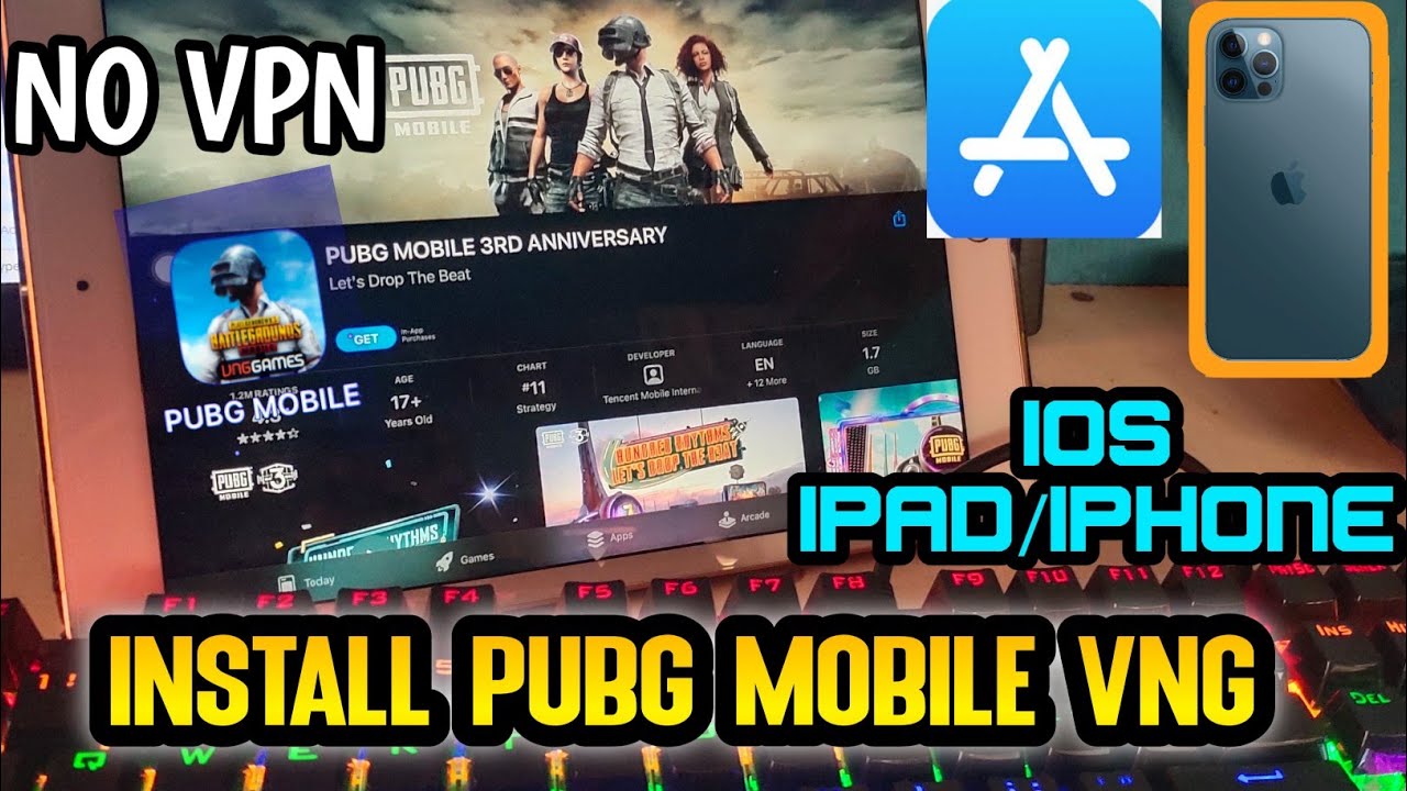 How to Download & Play PUBG MOBILE VNG (VIYETNUM)  on iOS/iPhone/iPad 2021| Best TRICK Without VPN |