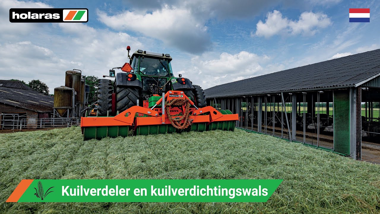 Met een Holaras kuilverdeler werk je snel en effici&euml;nt.