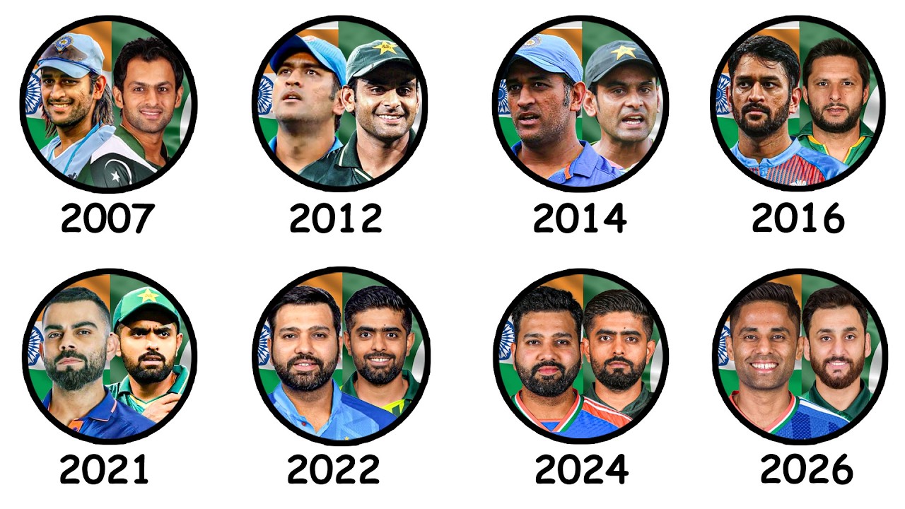 Every India vs Pakistan T20 World Cup Match Explained in 22 Minutes