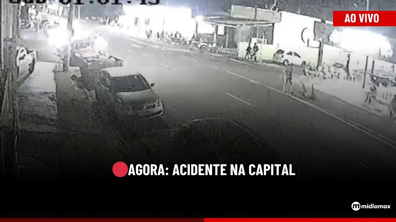 🔴ACIDENTE NA CAPITAL