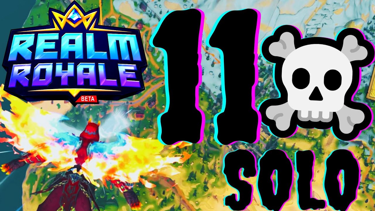 ASSASSIN SOLO 11 Kills Win!! || **UNCUT** || 2021 Gameplay || Realm Royale