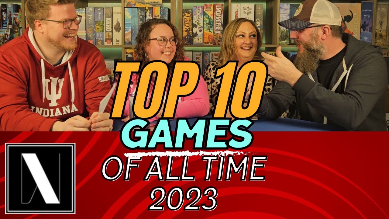 Our Top 10 Board Games of All Time! (2023/2024 Edition)