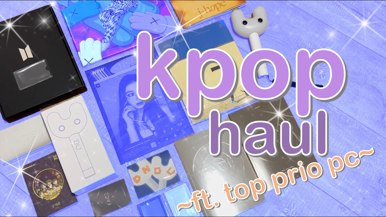 KPOP HAUL ~ two months of k addy goodness ✨ and talkin about shizzzz