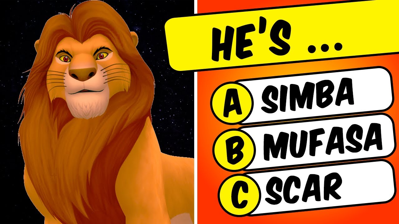 🦁 The Lion King Quiz ✨ 40 Questions About Disney The Lion King Movie 🎶