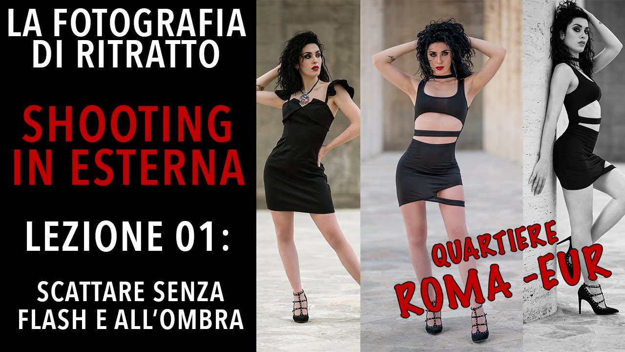 Scattare all'ombra senza flash. Shooting in esterna: lezione 01. Tecniche per scattare all'aperto!