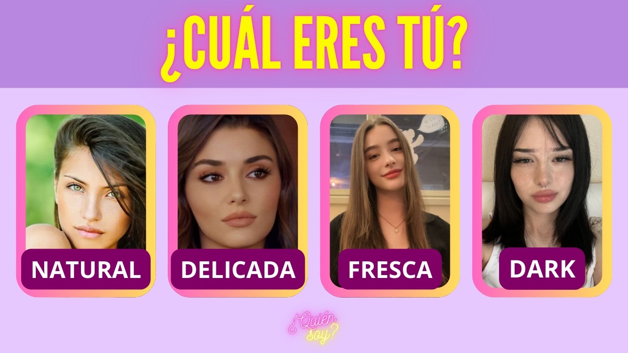 ¿Qué tipo de belleza tienes? 💗 | Test de personalidad aesthetic
