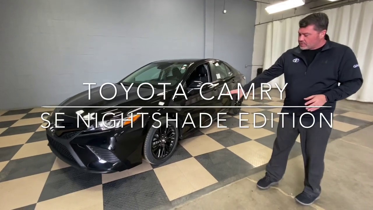 Toyota Camry SE Nightshade Edition Test Drive