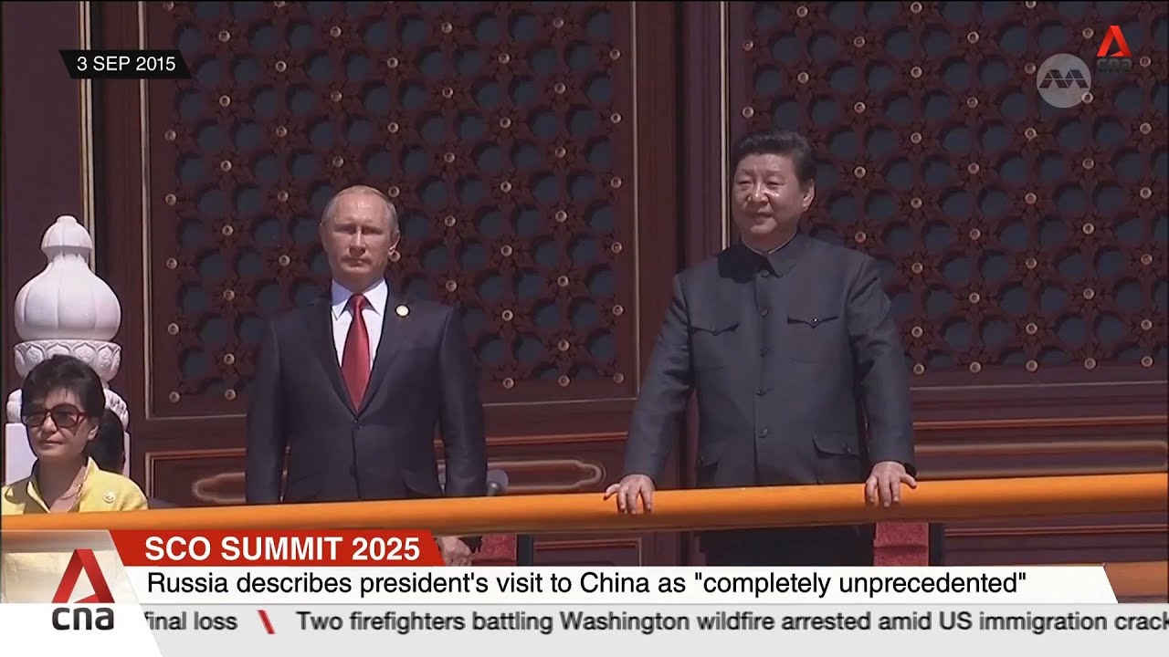 Russia's Putin, India's Modi among leaders attending SCO summit and military parade in China