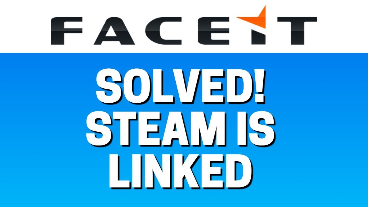 SOLUTION - Game account is already linked to another user Faceit