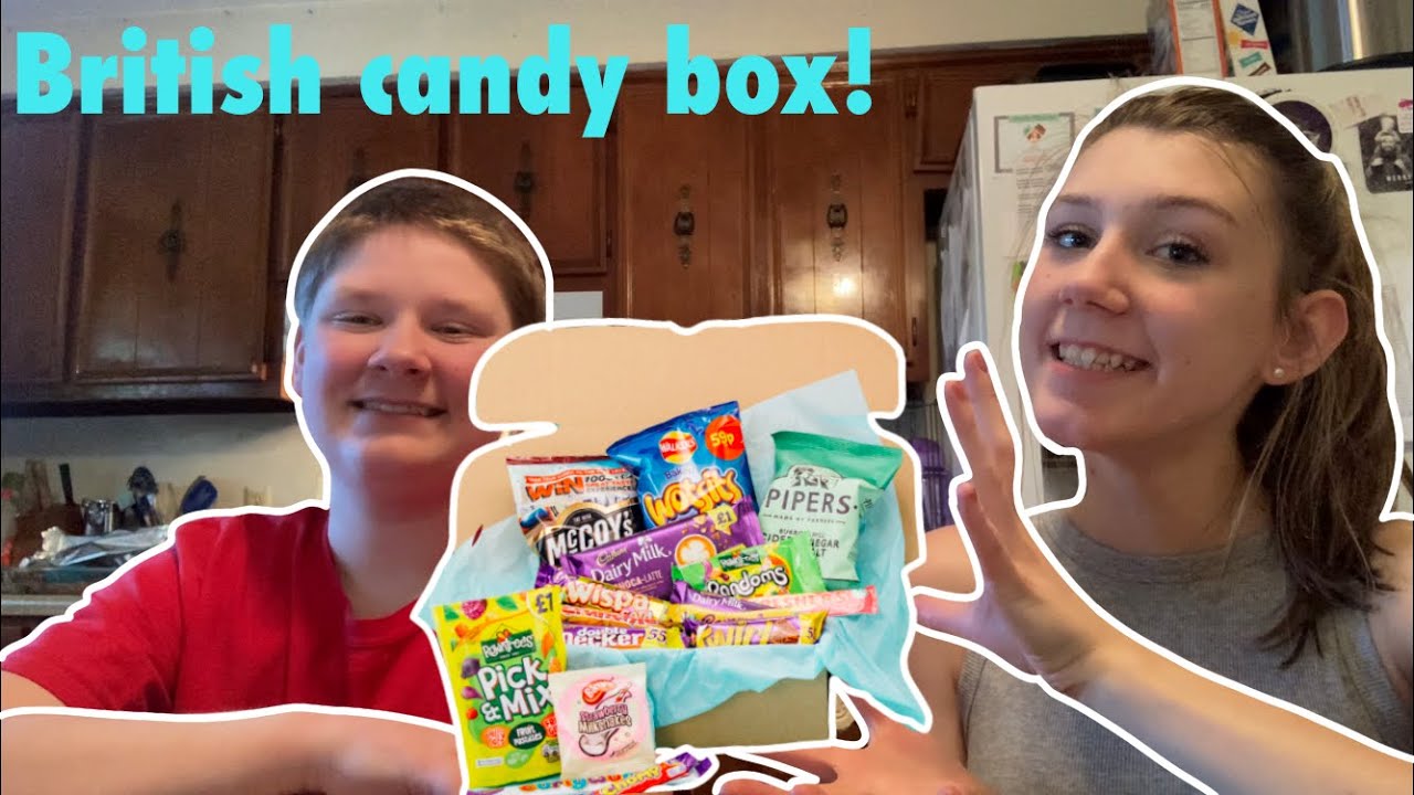 Trying British candy box from This With Them!