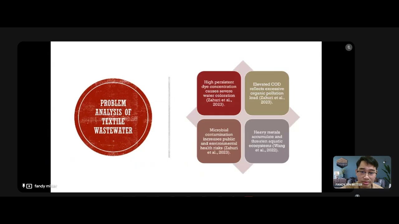 Video presentation: Designing a custom treatment plant for industrial wastewater(textile industries)