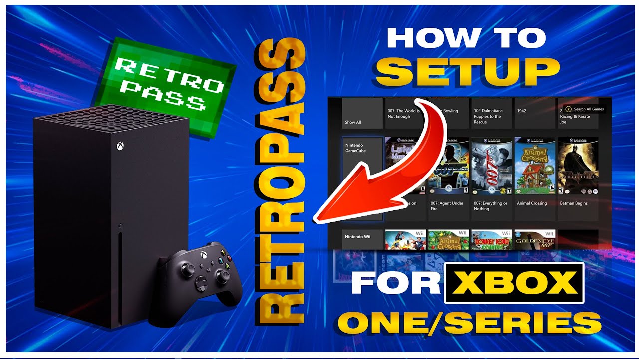 Как настроить Retropass для консолей Xbox One/Series!!!