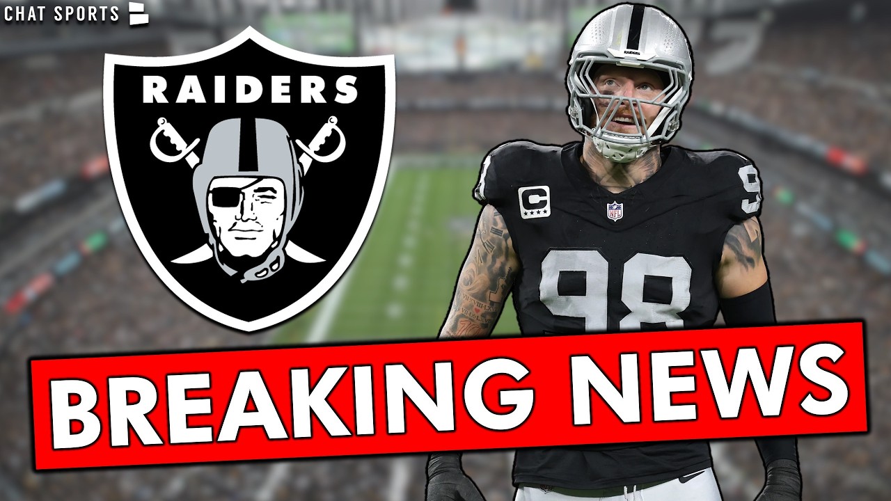 BREAKING NEWS: Maxx Crosby Wants To Stay With The Las Vegas Raiders For LIFE!