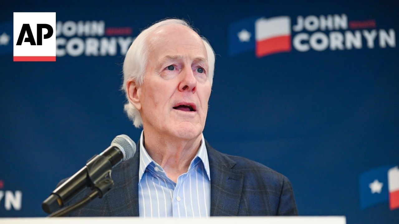 John Cornyn and Ken Paxton advance to runoff in Texas Senate Republican primary