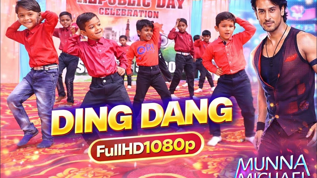 Ding Dang | Munna Michael Movie Dance 💃🕺 | School Kids Performance | SRPS