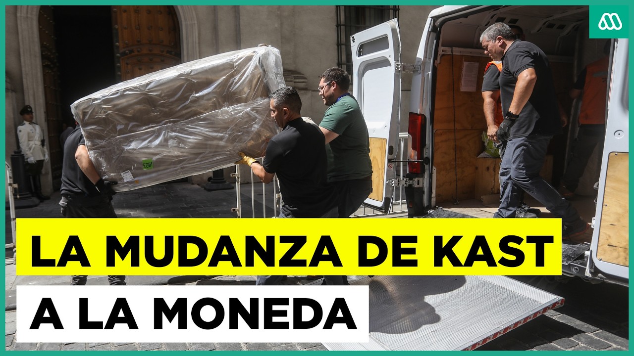 La mudanza de José Antonio Kast a La Moneda