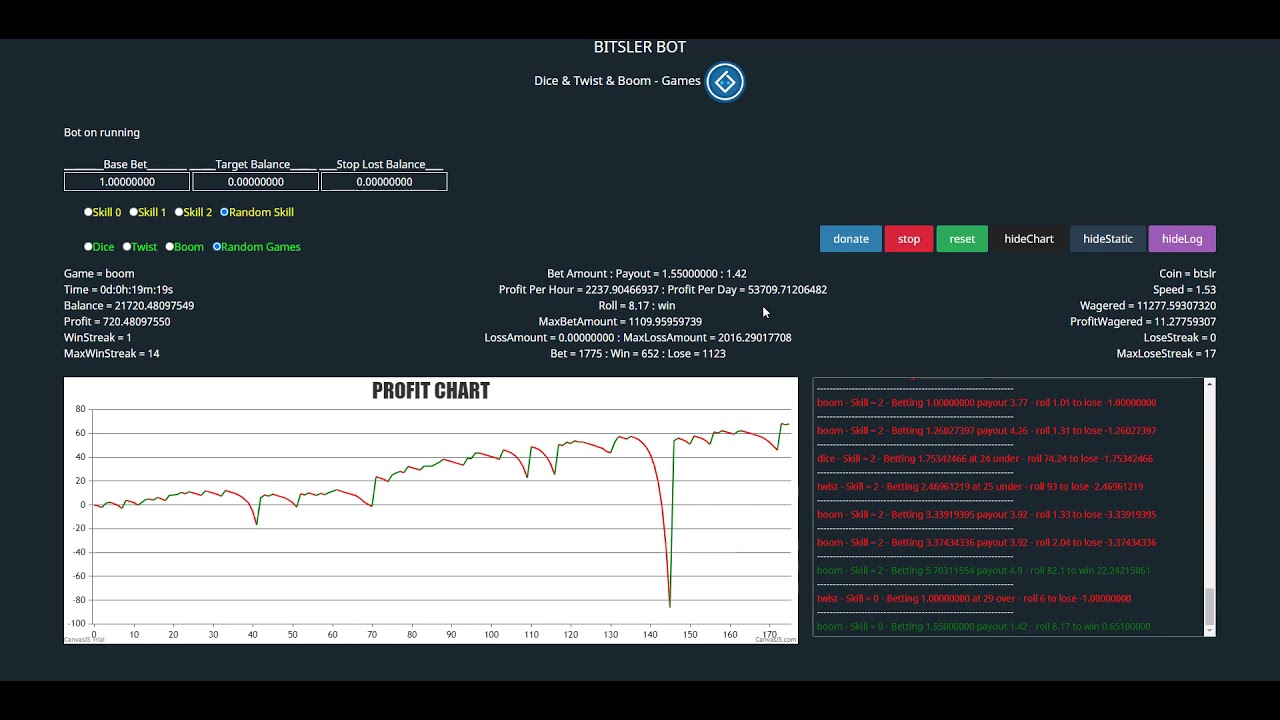 ⭐️⭐️⭐️SAFE BOT BITSLER PRO ⭐️⭐️⭐️