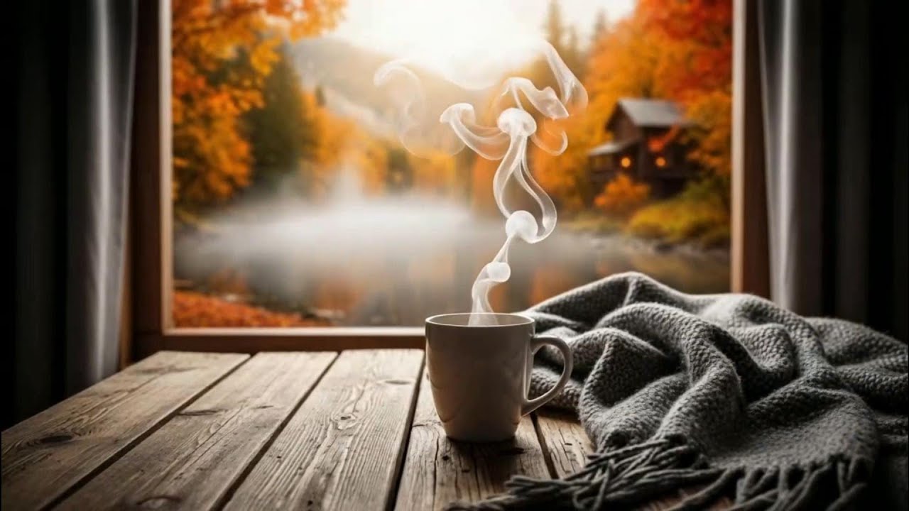 Coffee and a Blanket ☕🍂 | Relaxing Acoustic Guitar & Cozy Autumn Ambience #relax #relaxingsounds