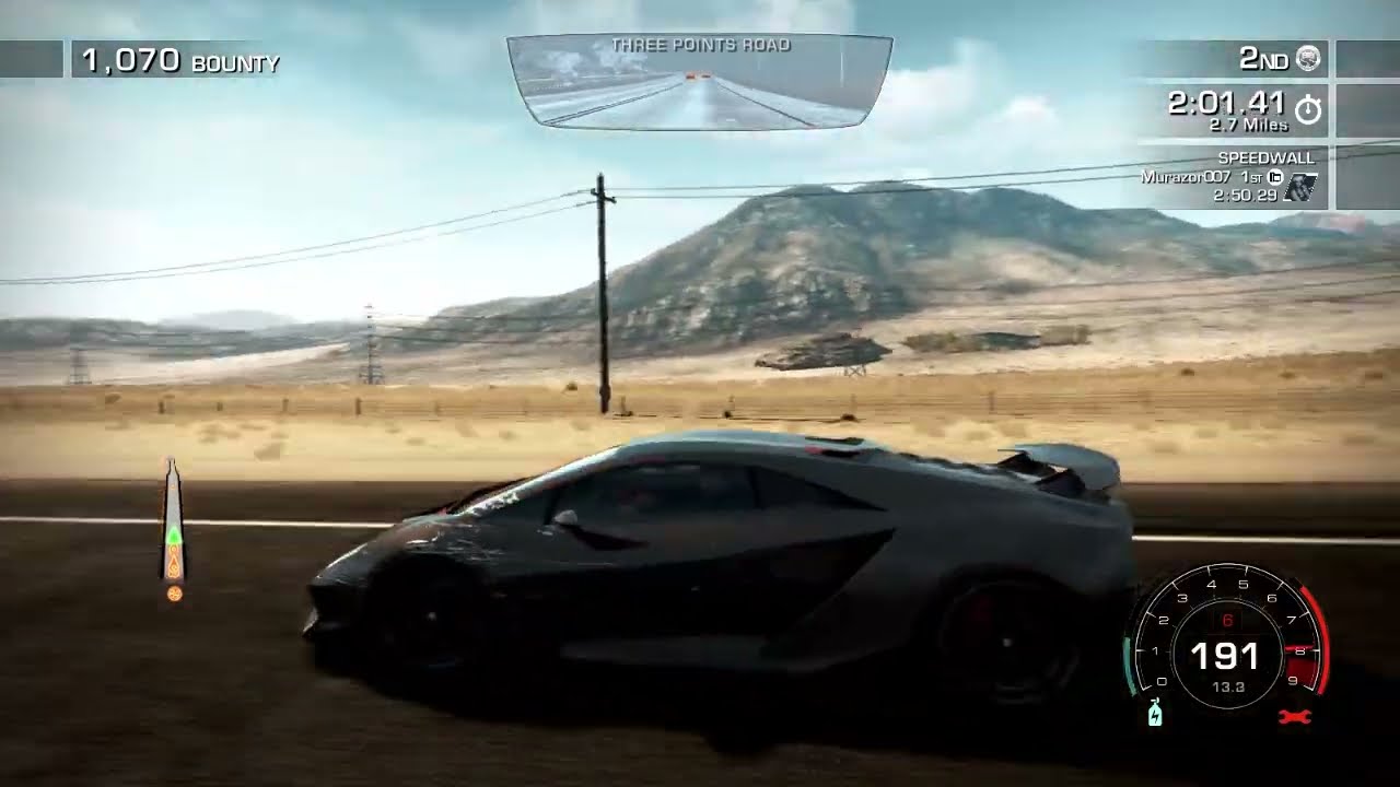 Need for Speed Hot Pursuit (Remastered) | Jet Set Race | Lamborghini Sesto Elemento (Sixth Element)