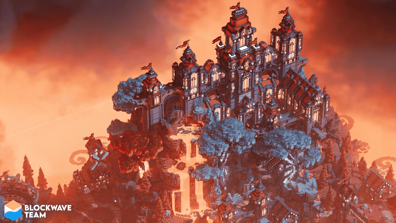 Minecraft Build | Herobrine Castle - Preview