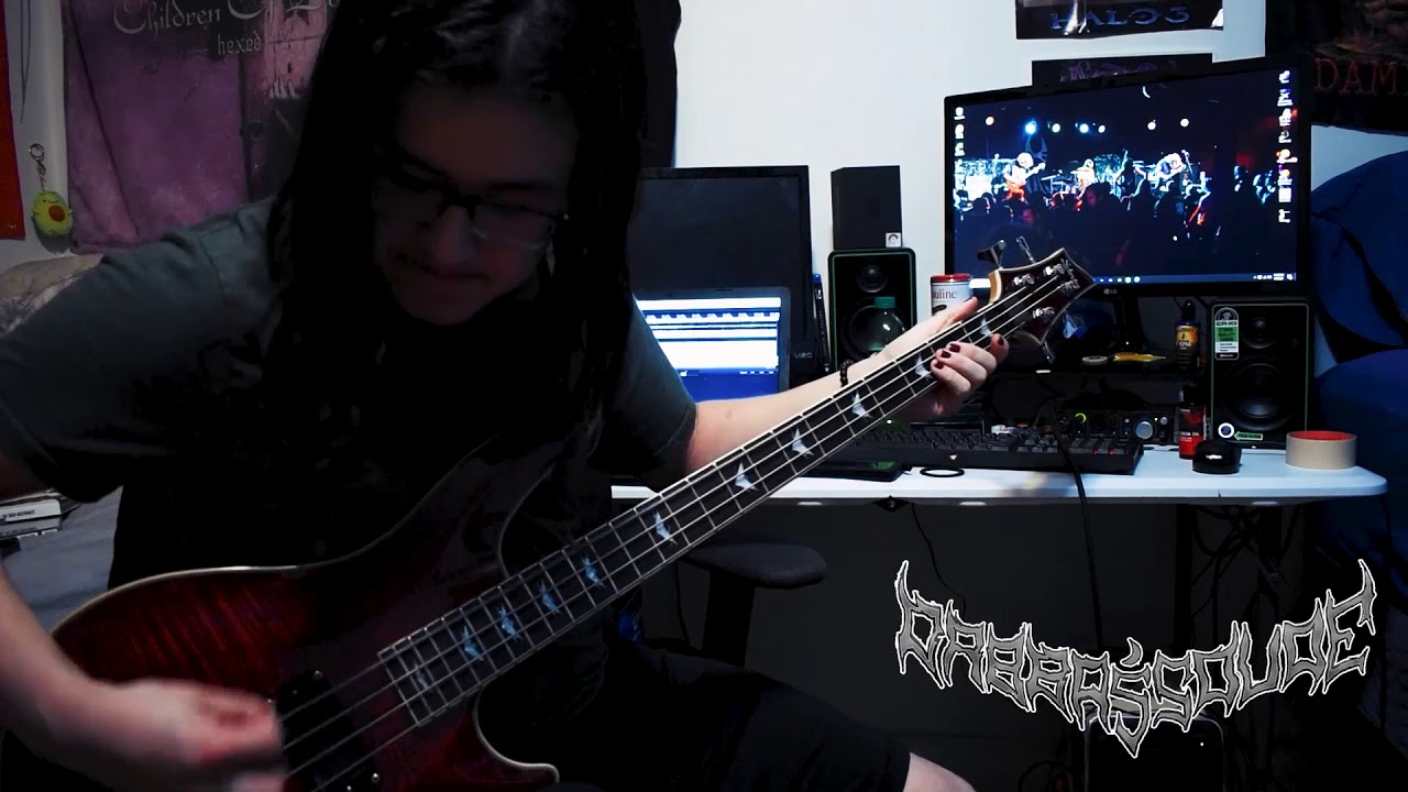 Havok - Time Is Up | Bass Cover (2020) | One Shot Cover!