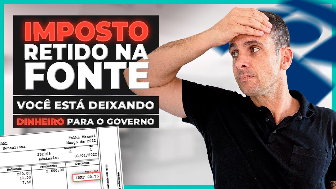 Imposto de Renda DESCONTADO do SALÁRIO | Descubra como RECEBER DE VOLTA!