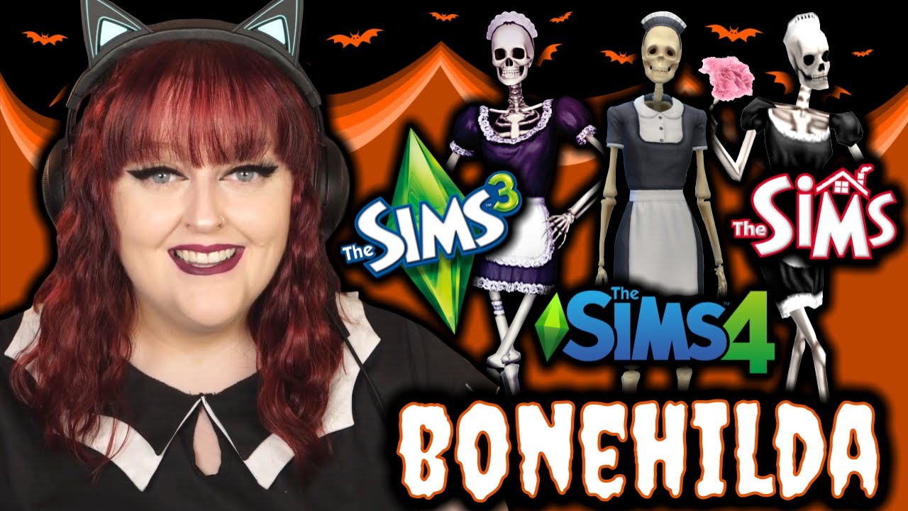 Comparing ALL The BONEHILDA'S of The Sims games! 💀