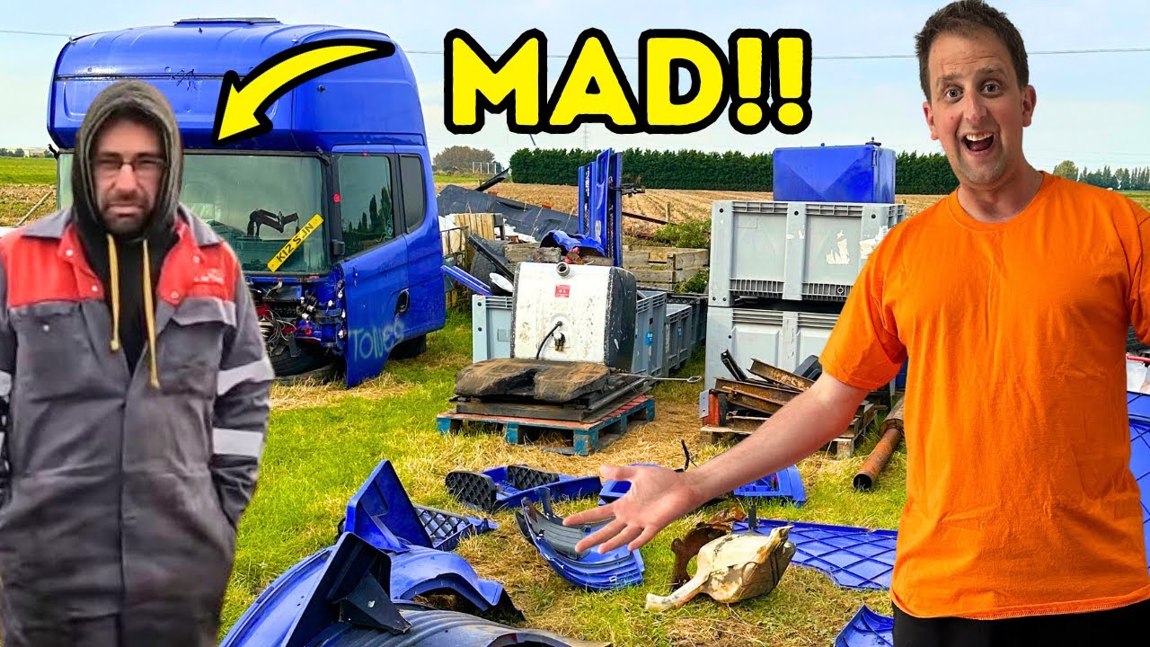 REBUILDING A WRECKED SCANIA V8 | SHAUN IS NOT HAPPY WITH MY MESS | 